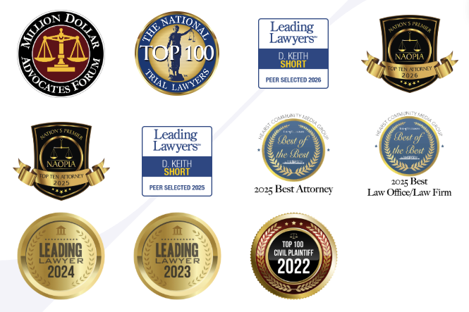 Keith Short & Associates - Legal Representation You Can Count On. We fight for you.